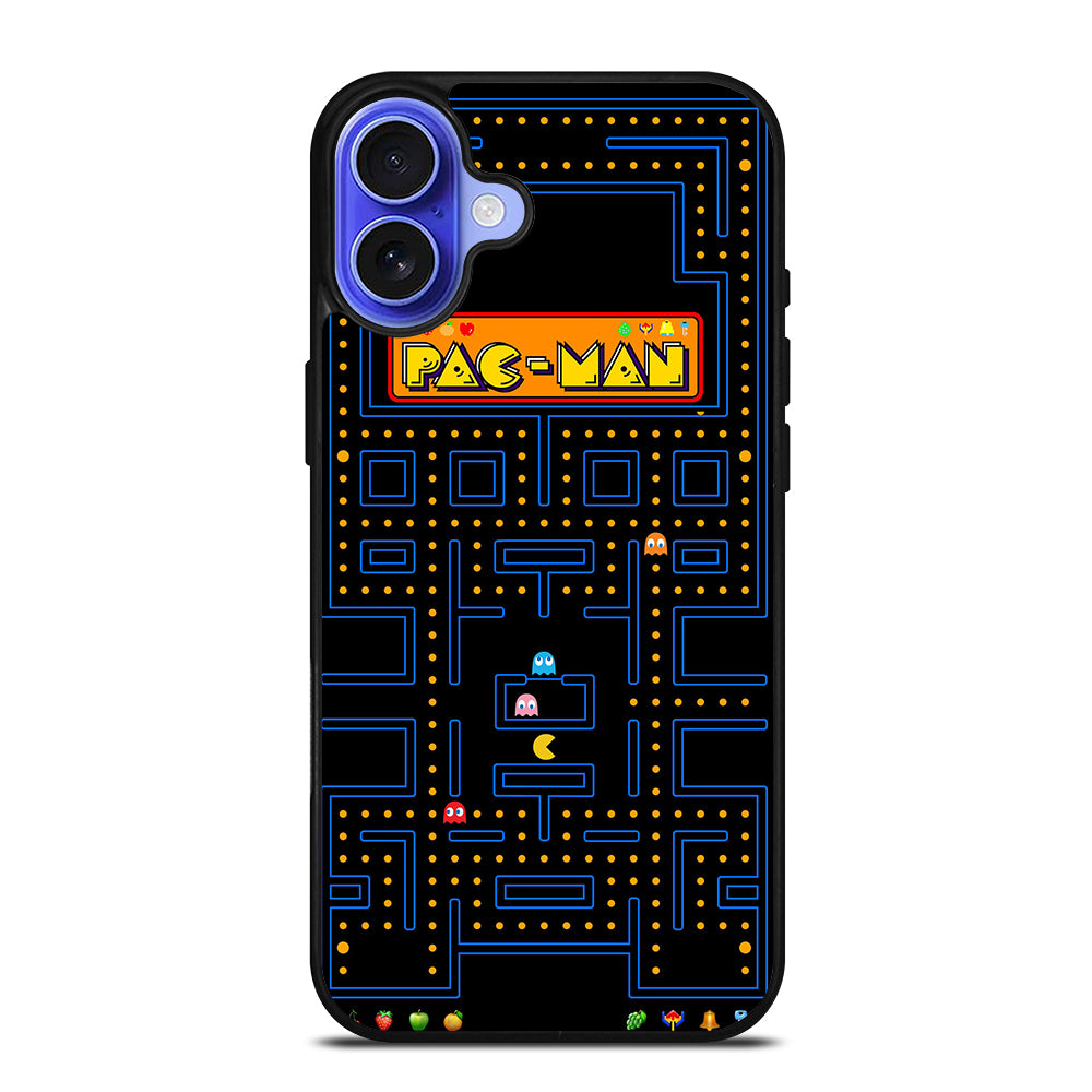 PAC MAN RETRO GAME iPhone 16 Case Cover