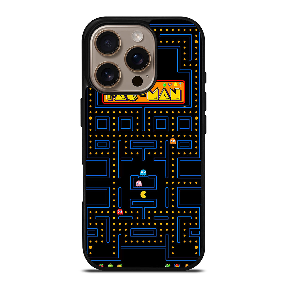 PAC MAN RETRO GAME iPhone 16 Pro Case Cover