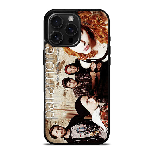 PARAMORE BAND POSTER iPhone 16 Pro Max Case Cover