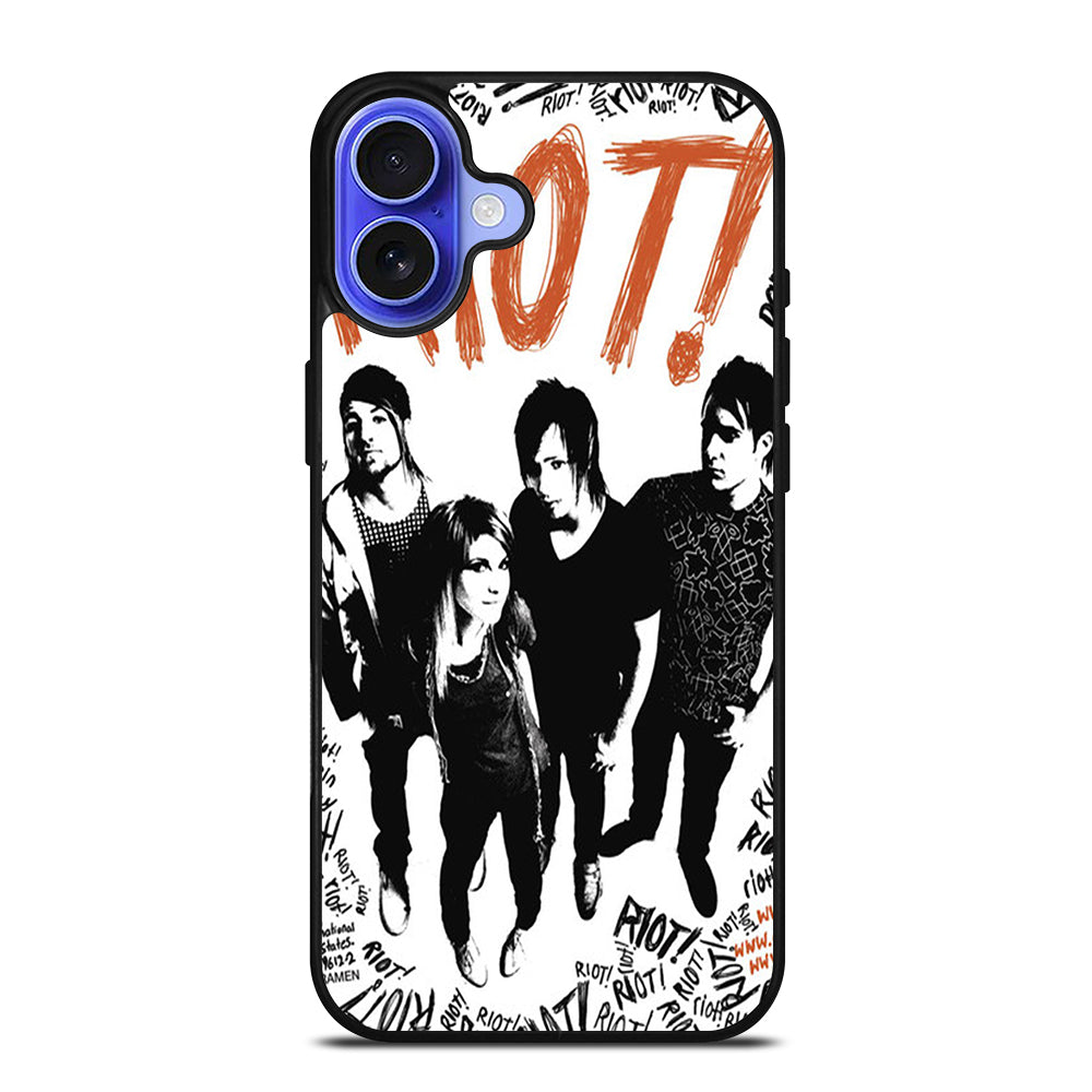 PARAMORE BAND RIOT iPhone 16 Case Cover