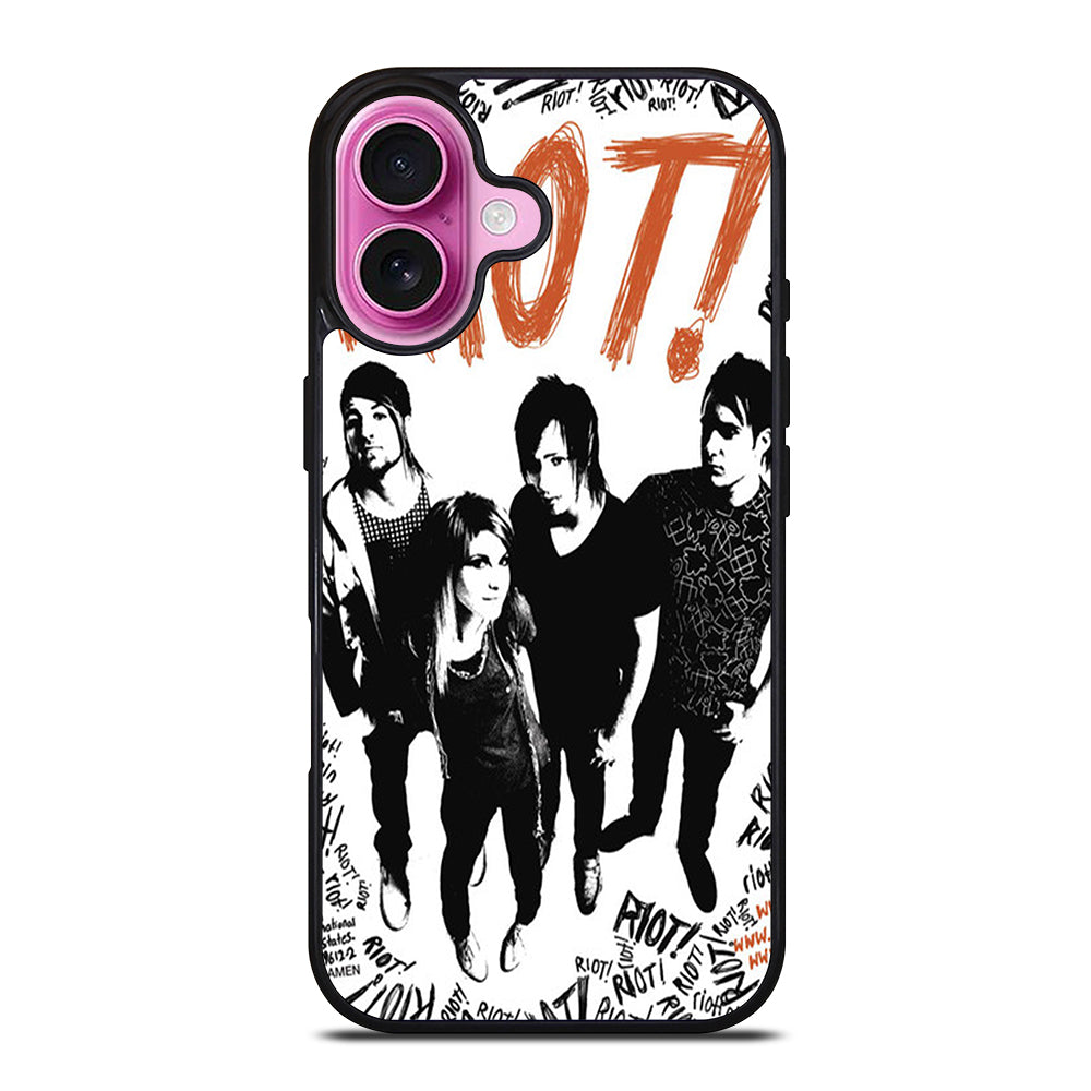 PARAMORE BAND RIOT iPhone 16 Plus Case Cover