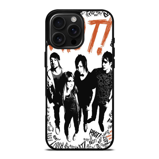 PARAMORE BAND RIOT iPhone 16 Pro Max Case Cover