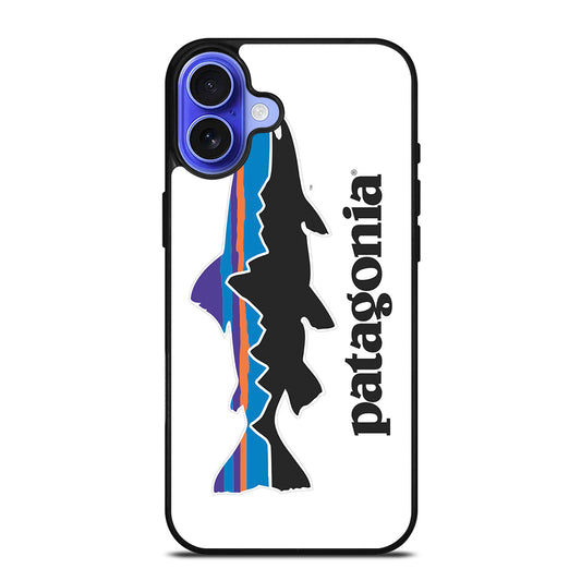 PATAGONIA FISHING LOGO 2 iPhone 16 Case Cover