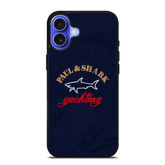 PAUL SHARK YACHTING MARBLE LOGO iPhone 16 Case Cover