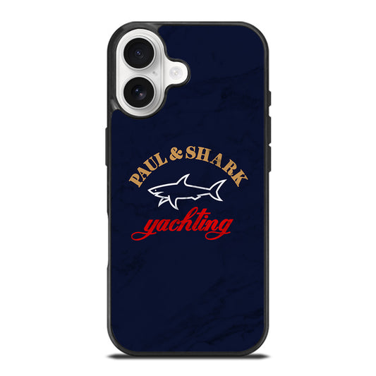 PAUL SHARK YACHTING MARBLE LOGO iPhone 17 Case Cover
