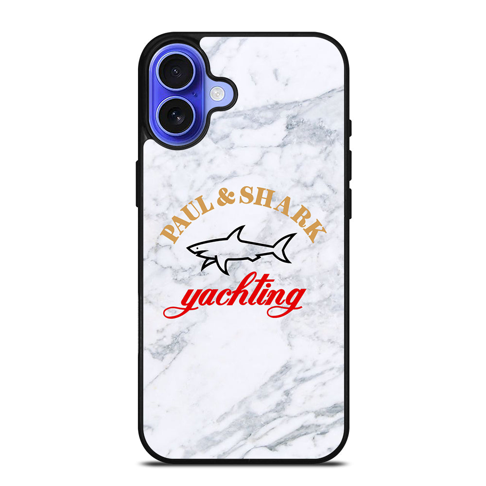 PAUL SHARK YACHTING MARBLE LOGO 2 iPhone 16 Case Cover