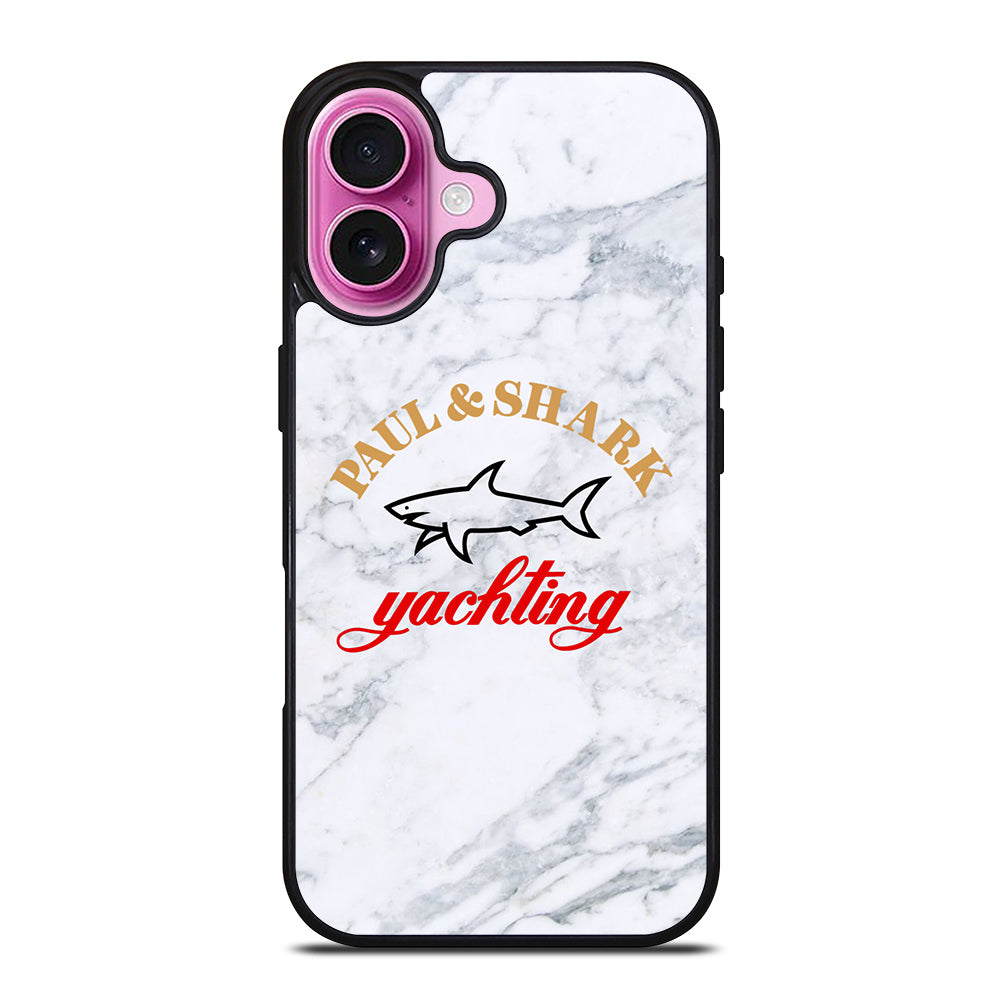PAUL SHARK YACHTING MARBLE LOGO 2 iPhone 16 Plus Case Cover