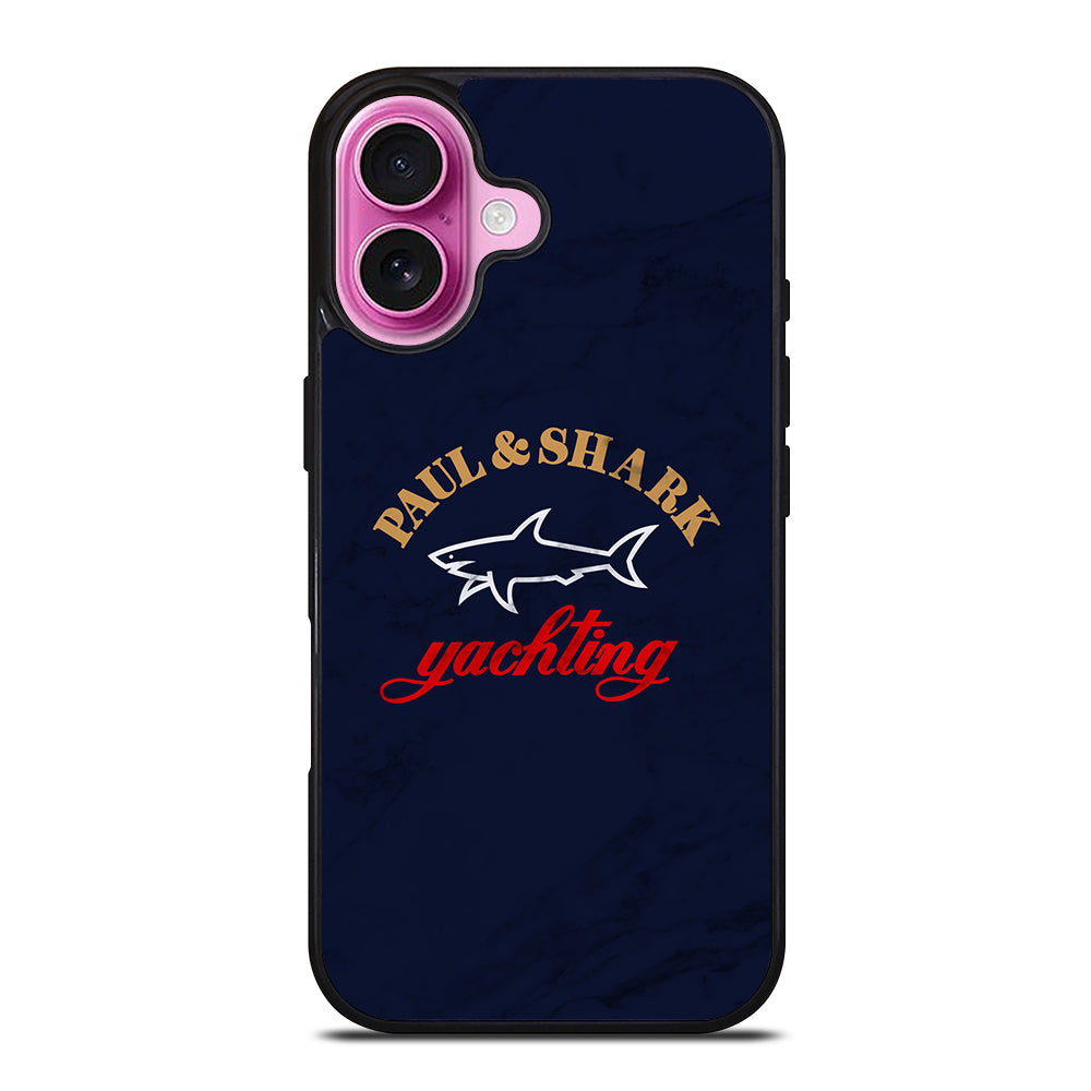 PAUL SHARK YACHTING MARBLE LOGO iPhone 16 Plus Case Cover