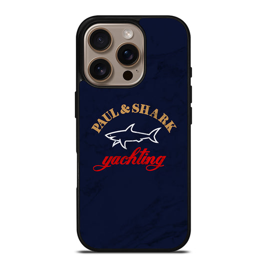 PAUL SHARK YACHTING MARBLE LOGO iPhone 16 Pro Case Cover