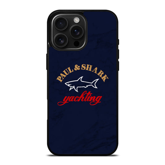 PAUL SHARK YACHTING MARBLE LOGO iPhone 16 Pro Max Case Cover