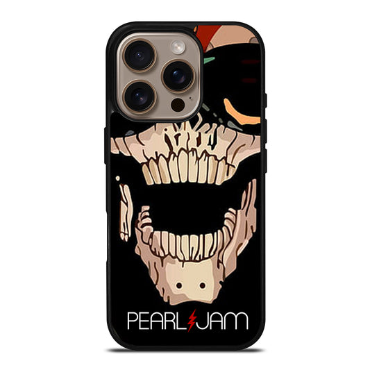 PEARL JAM SKULL LOGO iPhone 16 Pro Case Cover