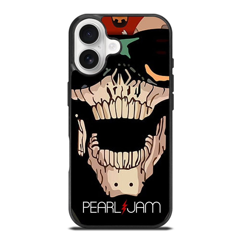 PEARL JAM SKULL LOGO iPhone 17 Case Cover