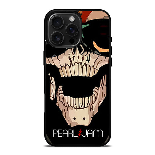 PEARL JAM SKULL LOGO iPhone 16 Pro Max Case Cover