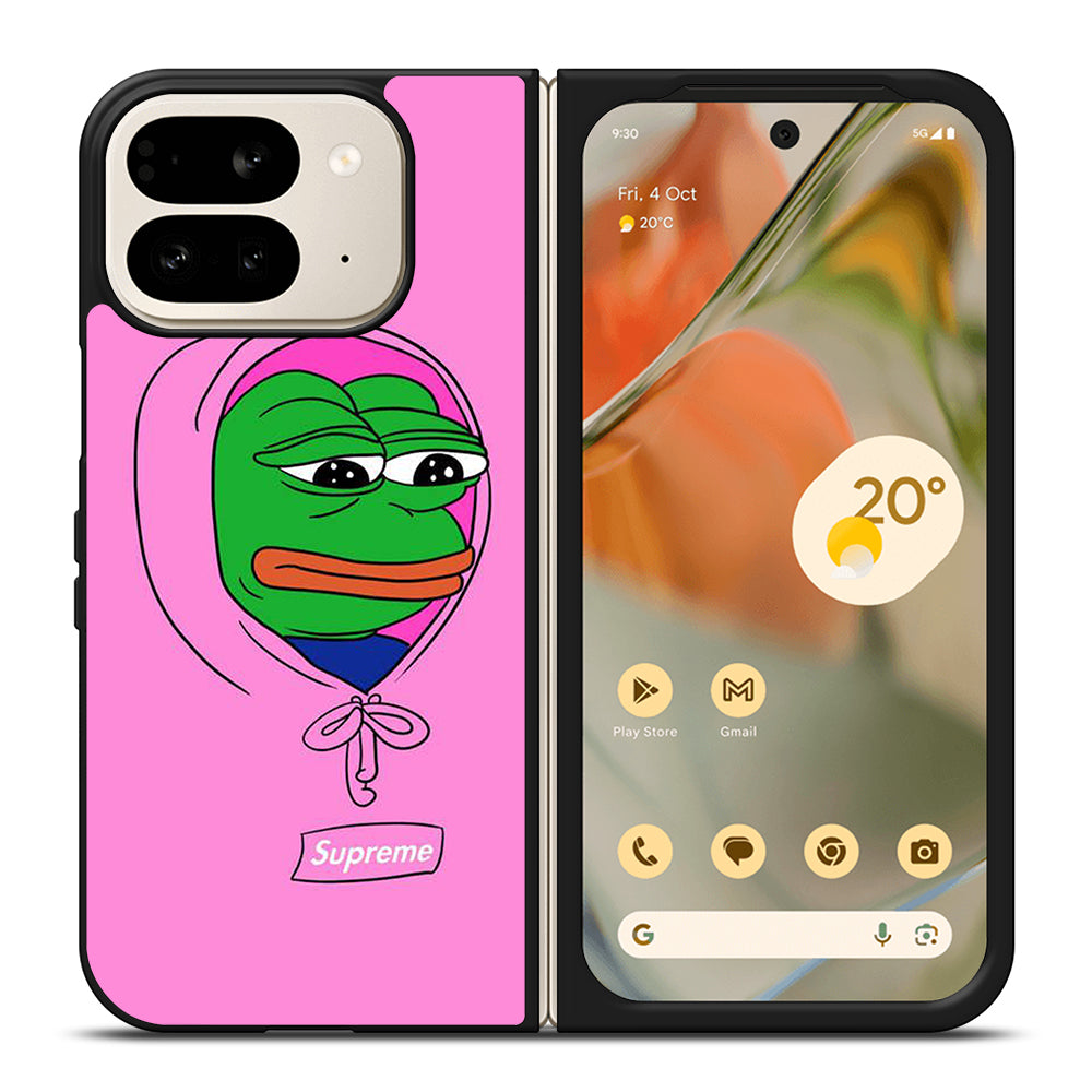 PEPE THE SMUG FROG PINK HOODIE Google Pixel 9 Pro Fold Case Cover