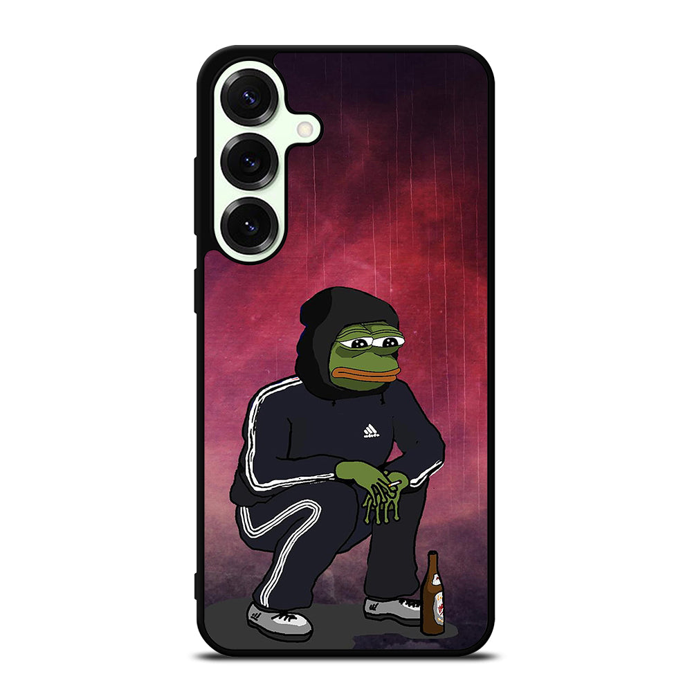 PEPE THE SMUG FROG SAD Samsung Galaxy S26 Plus Case Cover