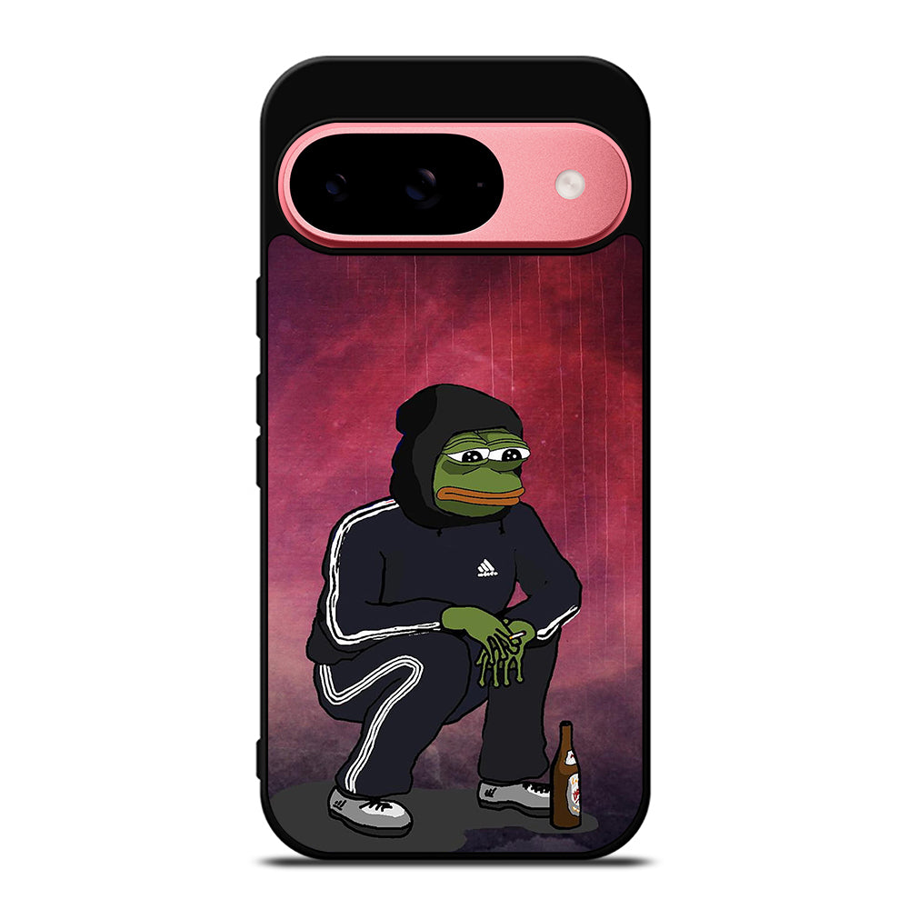 PEPE THE SMUG FROG SAD Google Pixel 9 Case Cover