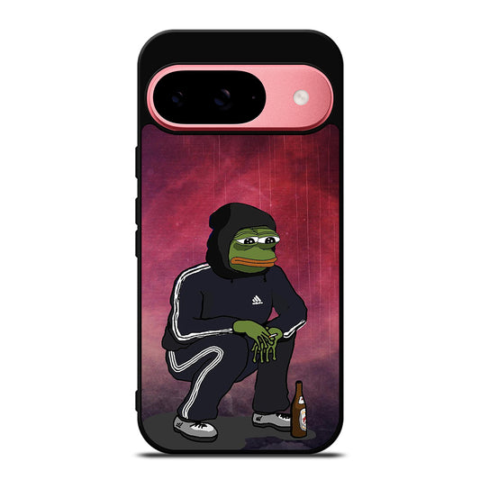 PEPE THE SMUG FROG SAD Google Pixel 9 Case Cover