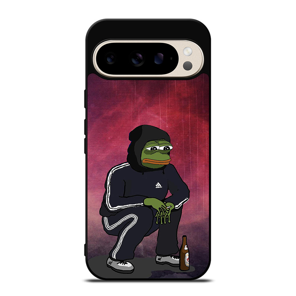 PEPE THE SMUG FROG SAD Google Pixel 9 Pro Case Cover