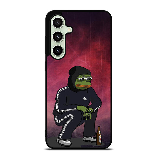 PEPE THE SMUG FROG SAD Samsung Galaxy S24 FE Case Cover