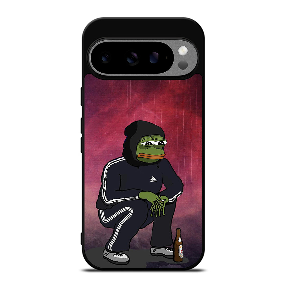 PEPE THE SMUG FROG SAD Google Pixel 9 Pro XL Case Cover