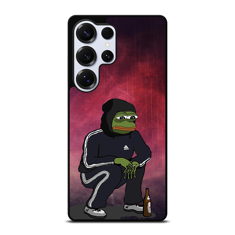 PEPE THE SMUG FROG SAD Samsung Galaxy S26 Ultra Case Cover