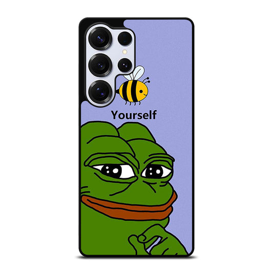 PEPE THE SMUG FROG YOURSELF Samsung Galaxy S25 Ultra Case Cover