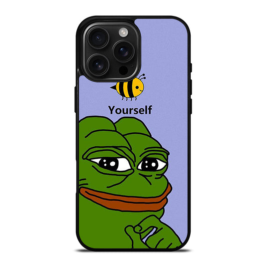 PEPE THE SMUG FROG YOURSELF iPhone 16 Pro Max Case Cover