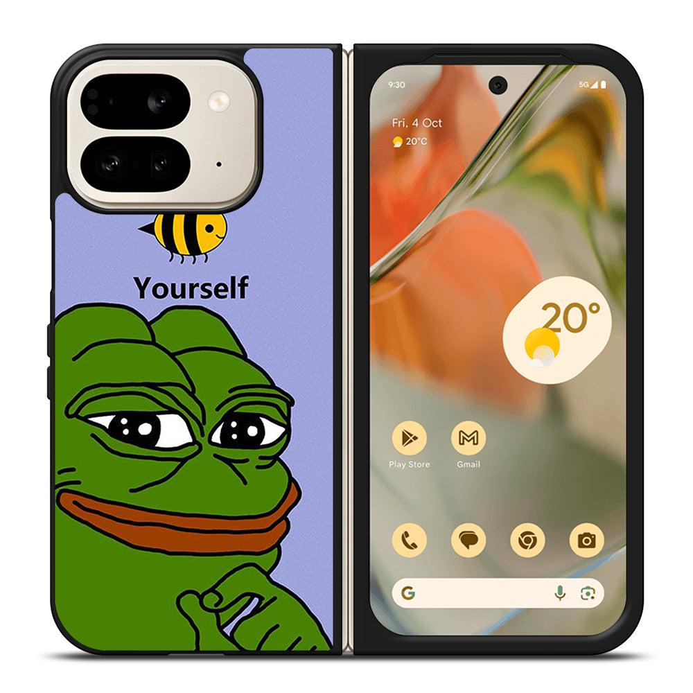 PEPE THE SMUG FROG YOURSELF Google Pixel 9 Pro Fold Case Cover