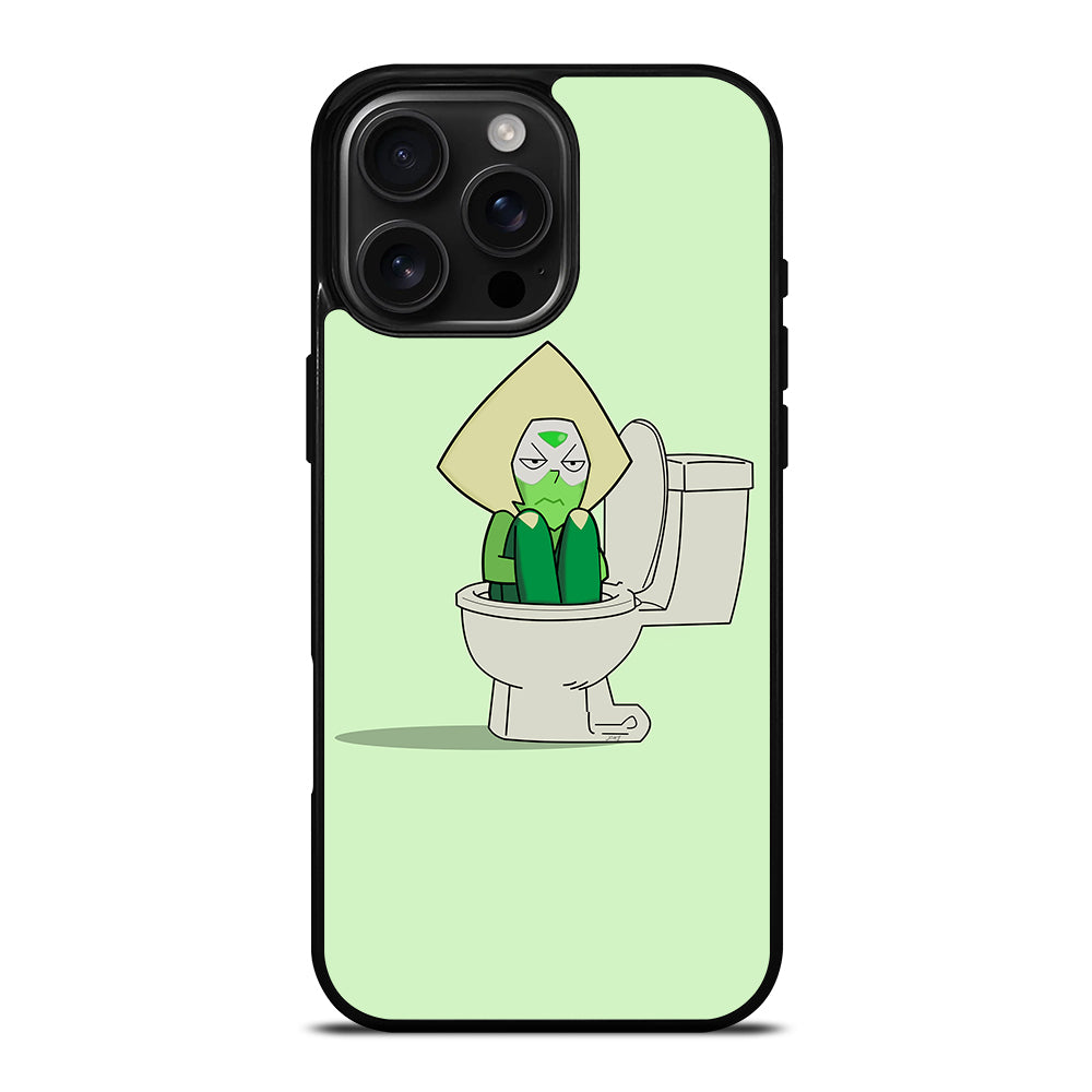 PERIDOT IN TOILET STEVEN UNIVERSE iPhone 16 Pro Max Case Cover