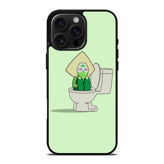 PERIDOT IN TOILET STEVEN UNIVERSE iPhone 16 Pro Max Case Cover