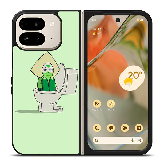 PERIDOT IN TOILET STEVEN UNIVERSE Google Pixel 9 Pro Fold Case Cover