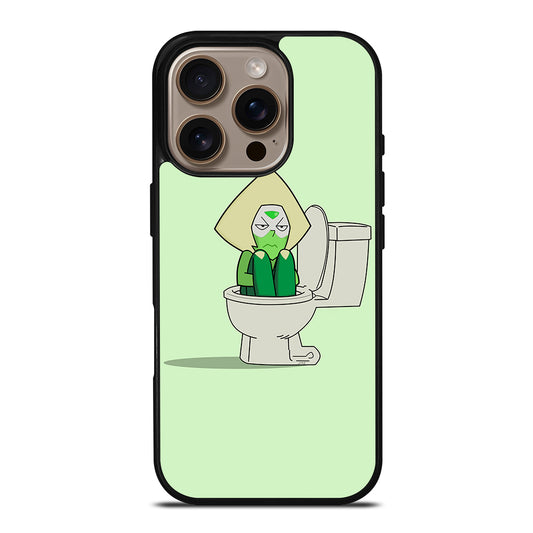 PERIDOT IN TOILET STEVEN UNIVERSE iPhone 16 Pro Case Cover