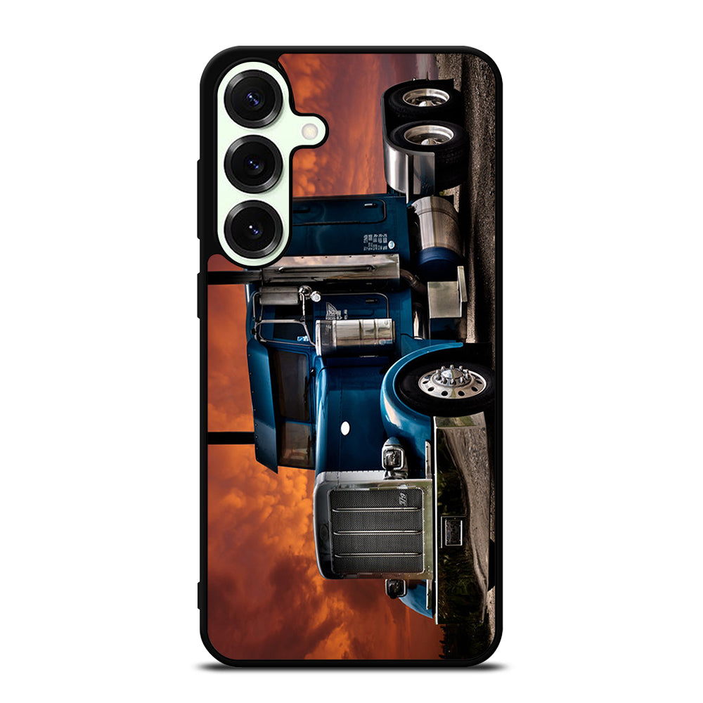 PETERBILT TRUCK BLUE Samsung Galaxy S25 Plus Case Cover