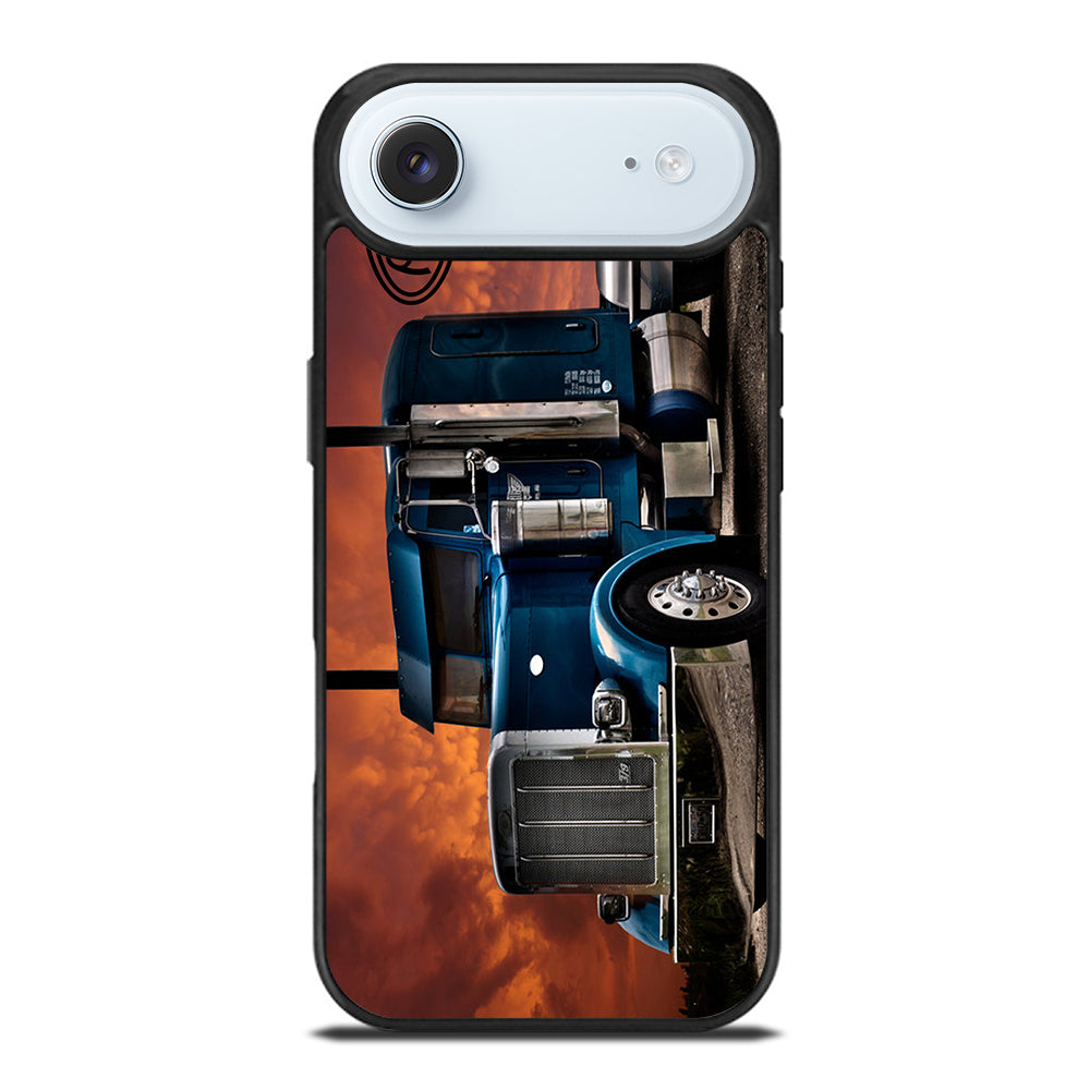 PETERBILT TRUCK BLUE iPhone Air Case Cover