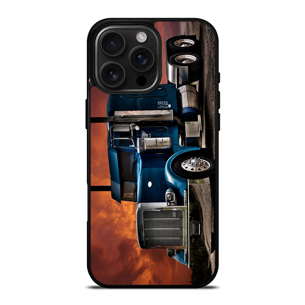 PETERBILT TRUCK BLUE iPhone 16 Pro Max Case Cover