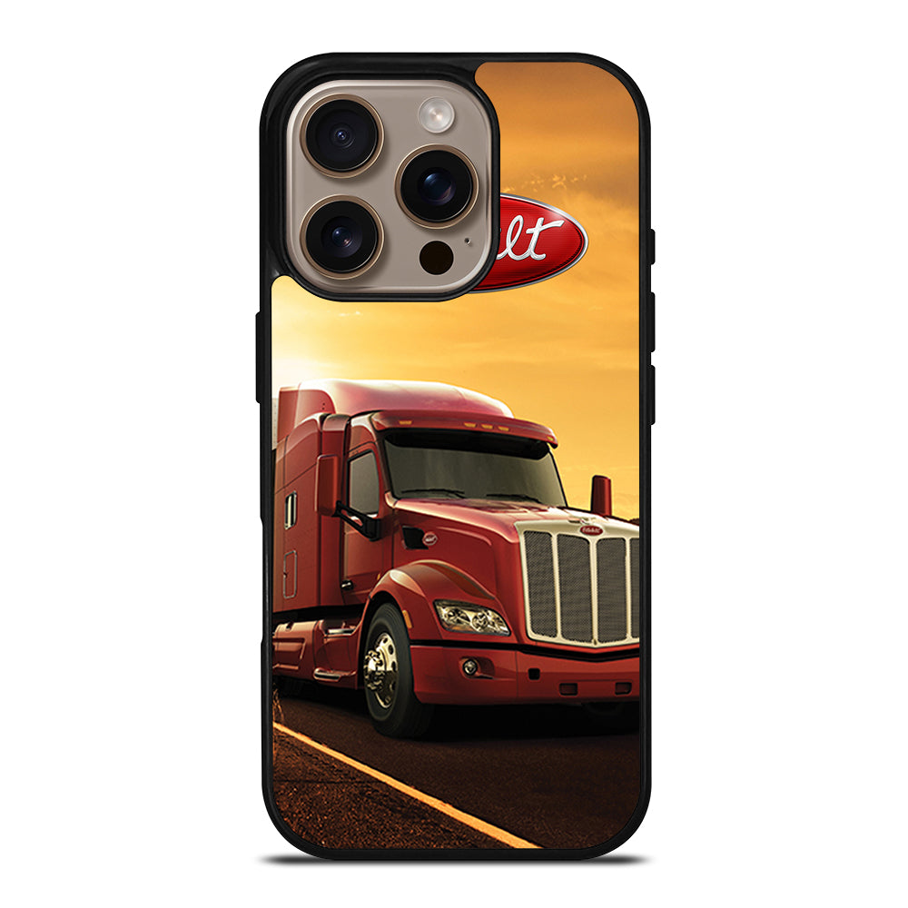 PETERBILT TRUCK RED iPhone 16 Pro Case Cover