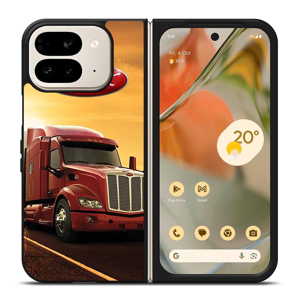 PETERBILT TRUCK RED Google Pixel 9 Pro Fold Case Cover