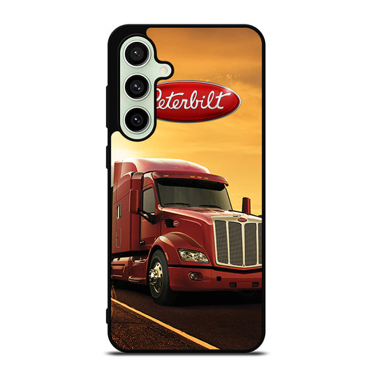 PETERBILT TRUCK RED Samsung Galaxy S24 FE Case Cover