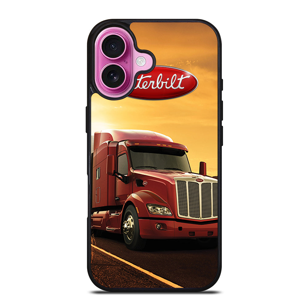 PETERBILT TRUCK RED iPhone 16 Plus Case Cover