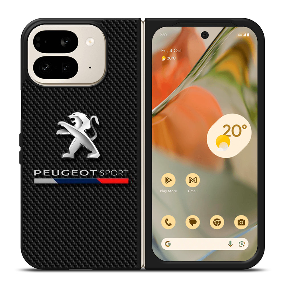 PEUGEOT CARBON LOGO Google Pixel 9 Pro Fold Case Cover