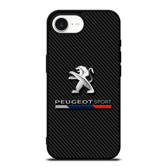PEUGEOT CARBON LOGO iPhone 16e Case Cover