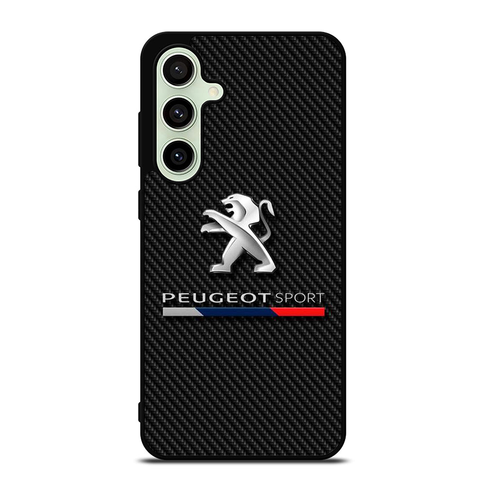 PEUGEOT CARBON LOGO Samsung Galaxy S24 FE Case Cover