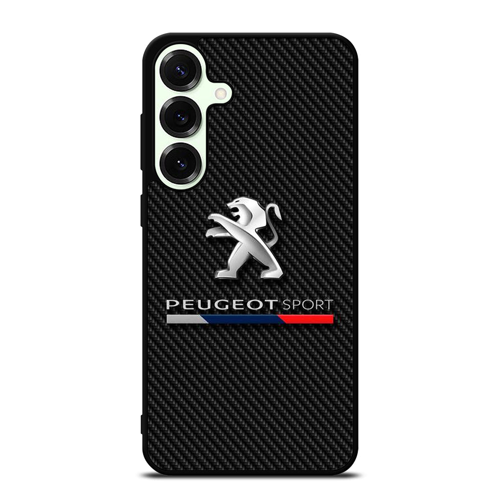 PEUGEOT CARBON LOGO Samsung Galaxy S25 Plus Case Cover
