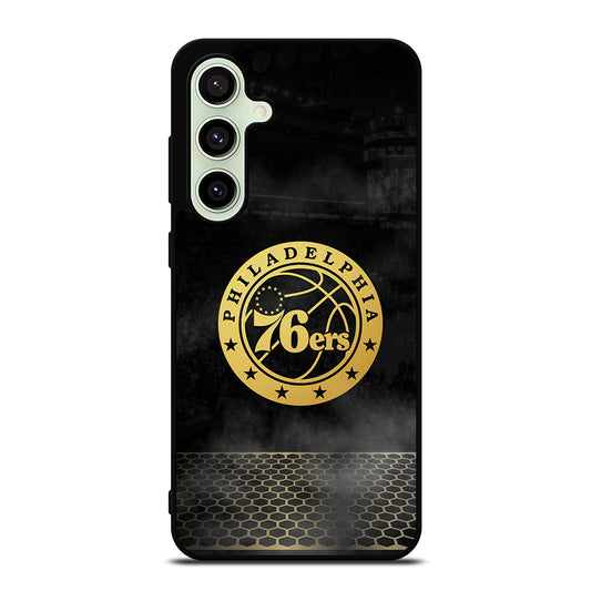 PHILADELPHIA 76ERS GOLD LOGO Samsung Galaxy S24 FE Case Cover