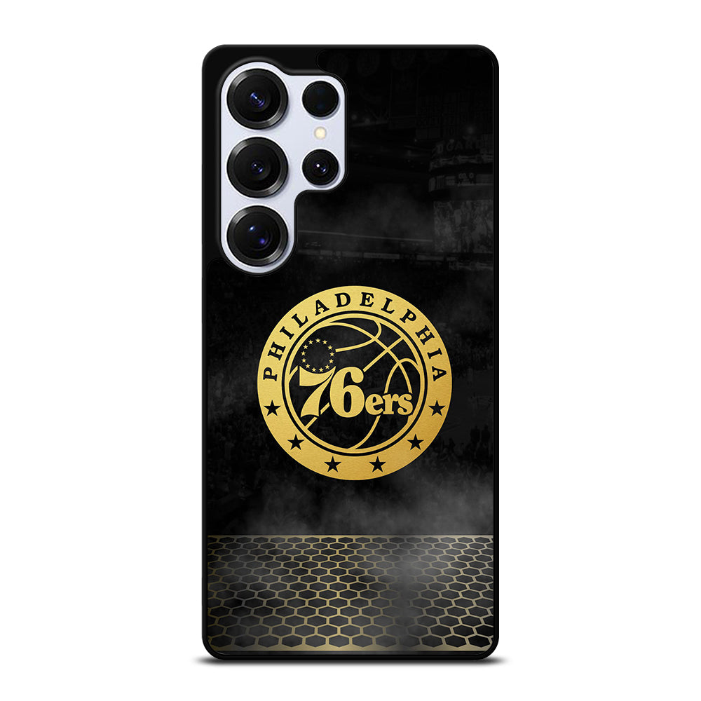 PHILADELPHIA 76ERS GOLD LOGO Samsung Galaxy S26 Ultra Case Cover