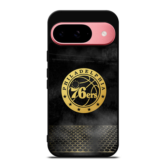 PHILADELPHIA 76ERS GOLD LOGO Google Pixel 9 Case Cover
