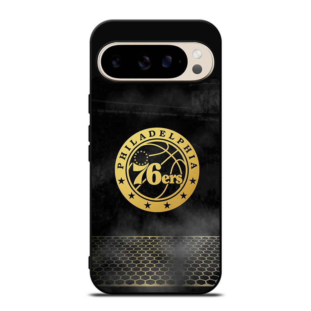 PHILADELPHIA 76ERS GOLD LOGO Google Pixel 9 Pro Case Cover