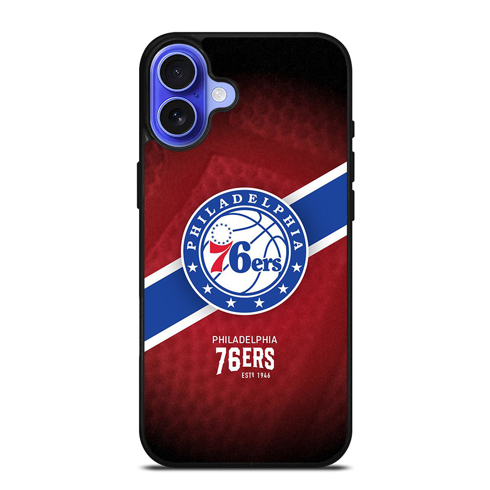 PHILADELPHIA 76ERS NBA iPhone 16 Case Cover