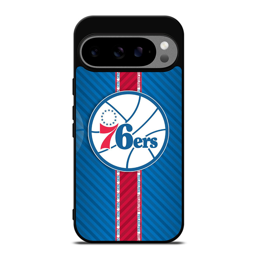 PHILADELPHIA 76ERS STRIPE EMBLEM Google Pixel 9 Pro XL Case Cover