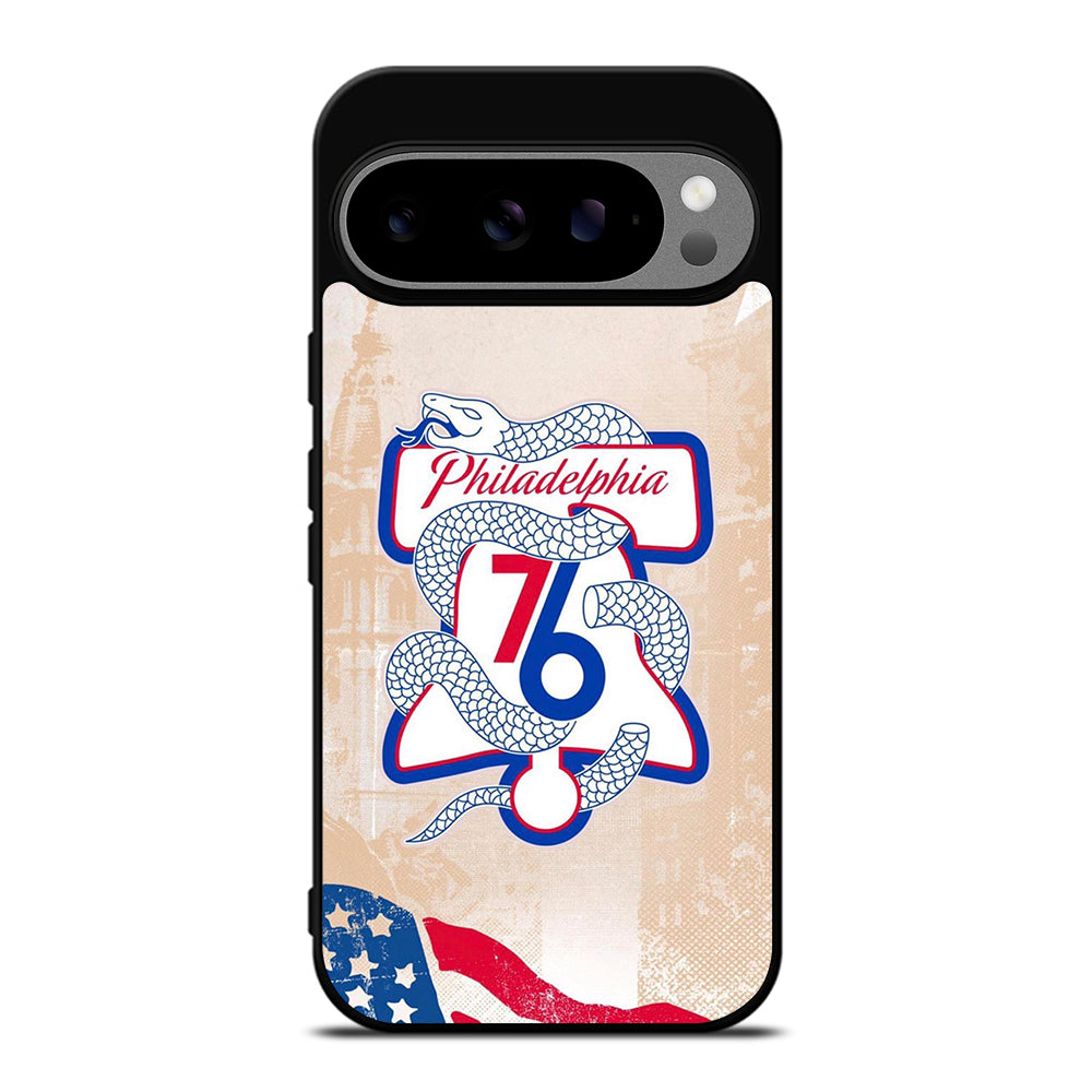 PHILADELPHIA 76ERS VINTAGE LOGO Google Pixel 9 Pro XL Case Cover
